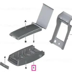 Armrest lower leather INDIVIDUAL - BMW Preferatul clienților