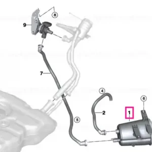 Activated Charcoal Filter - BMW Plată securizată