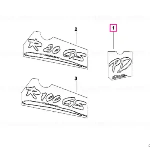 Sticker PD classic - BMW Motorrad Super ofertă