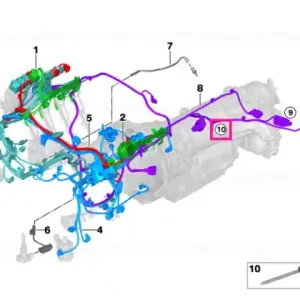 Bandă prindere cabluri - BMW Disponibil imediat