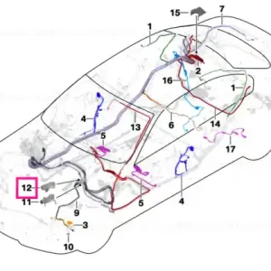 Vezi acum Canalul cabluri partea superioară - BMW