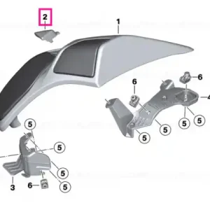 Acoperire stânga - BMW Motorrad Bestseller