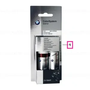 T.-up stick set,dark magnesium met. matt 2X12ML  (M15) - BMW Motorrad Cel mai bun preț