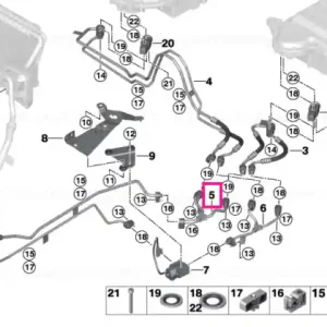 Bandă injecţie tub aspiraţie - BMW Cel mai bun preț