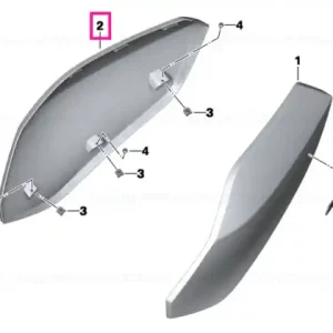 Vezi acum Right tail trim ROHTEIL / BLANK - BMW Motorrad