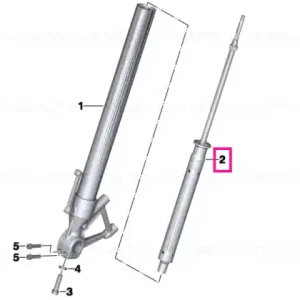 Damper unit, left - BMW Motorrad Ofertă exclusivă