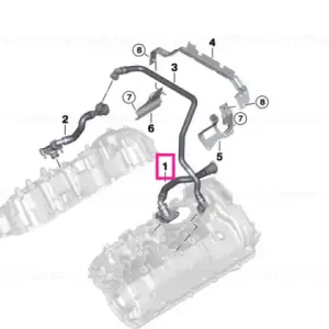 Vent pipe ZYL. 1-4 - BMW Preferatul clienților