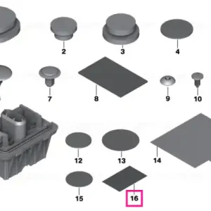 Adhesive pad 55X35 - BMW Cumpărături sigure