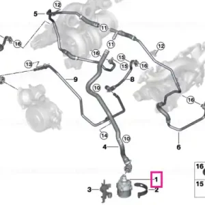 Auxiliary water pump - BMW Retur gratuit
