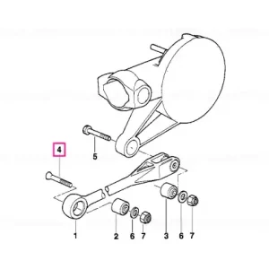 Șurub conic M10X70 - BMW Motorrad Transport gratuit