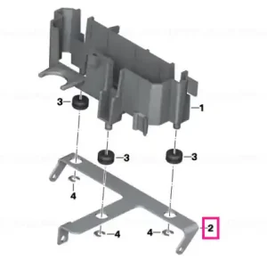 Suport unitate comandă - BMW Motorrad Retur ușor