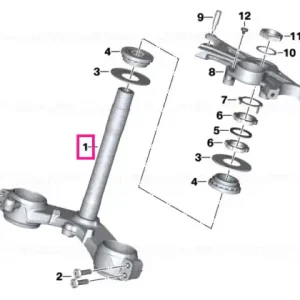 Calitate înaltă Lower fork cross brace - BMW Motorrad