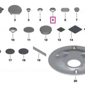 Vezi acum Blind plug D=8MM - BMW