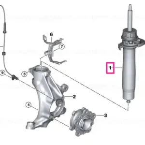 Vezi acum Left front spring strut - BMW