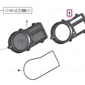 Carcasă partea superioară - BMW Motorrad Nu rata