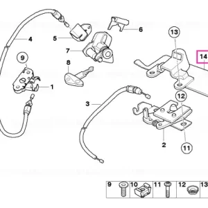 Capac port portocală placă număr - BMW Motorrad Livrare gratuită