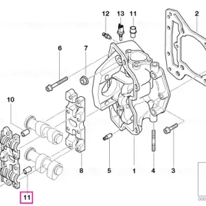 Comandă acum Water pipe M18X1,5 - BMW Motorrad