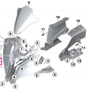 Cel mai vândut Capac admisie aer - BMW Motorrad