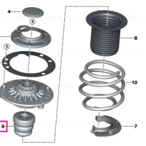 Additional shock absorber, front - BMW Comandă acum