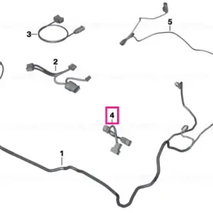 Connecting line, radio RAVEN-ELA  LIN - BMW Motorrad Livrare rapidă