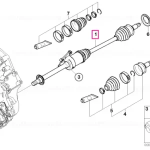 Arborele de ieșire față dreapta - BMW - Mini Vezi acum