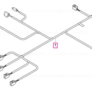 Wiring set seat drive, left - BMW Noutate