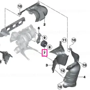 Vibration absorber 133 HZ - BMW Plată sigură