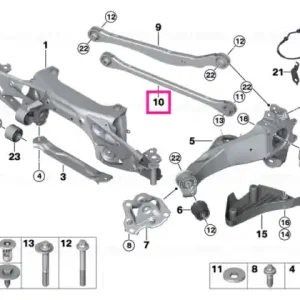 Wishbone, lower MPA - BMW Disponibil imediat