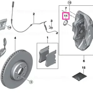 Vezi acum Set reparație etrier frână - BMW