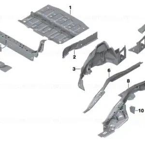 Vezi acum Extension, side panel, rear left - BMW
