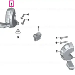 Super ofertă Auxiliary switch, left LIN - BMW Motorrad