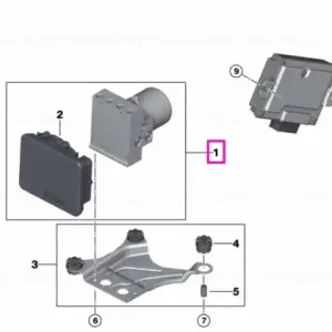 Unitate hidraulica DSC/DXC / Pompa ABS - BMW Seria 5 G30 G31 G38, Seria 6 G32, Seria 7 G11 G12, X3 G01 G08, X4 G02 Transport gratuit