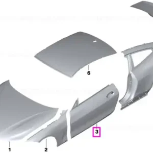 Usa fata dreapta - BMW Seria 4 G22 G23 G82M4 G83M4 Ofertă specială