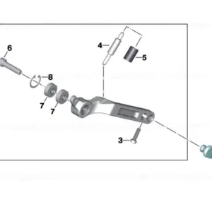 Cel mai vândut Talpa pedala frana pentru motocicleta - BMW Motorrad K66 (M 1000 RR), K67 (S 1000 RR)