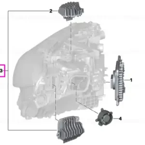 Ansamblu modul LED semnalizare/lumini de zi, ECE/Laser, dreapta - BMW Seria 3 G80 G81 M3, Seria 4 G22 G23 G26 G82 G83 M4, i4 G26 Noutate