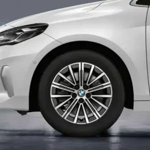 Transport gratuit Roată completă de iarnă - V-Spoke 833 (bright turned) cu anvelopa Continental Winter Contact TS860S - 205/60R17 97H XL - Mini Cooper U06