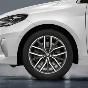 Retur ușor Roată completă de iarnă - M Double Spoke 838M (bright turned) cu anvelopa Goodyear Ultra Grip Performance + - 225/50R18 99V XL - Mini Cooper U06